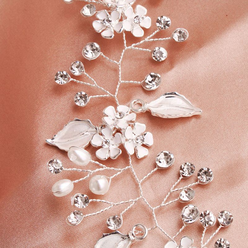 Cài Tóc Công Chúa Đính Đá Lấp Lánh Sang Trọng Cho Cô Dâu