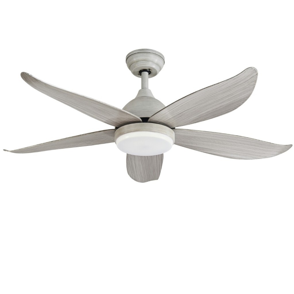 Quạt Trần Đèn Động Cơ DC Lõi Đồng [Tặng Kèm Móc Cao Su Treo Trần ] Có 6 Tốc Độ Gió,Sải Rộng Cánh 1m32,Đèn Led 3 chế độ s | BigBuy360 - bigbuy360.vn