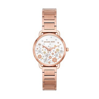 Đồng hồ nữ michael kors portia rose gold-tone mk3841