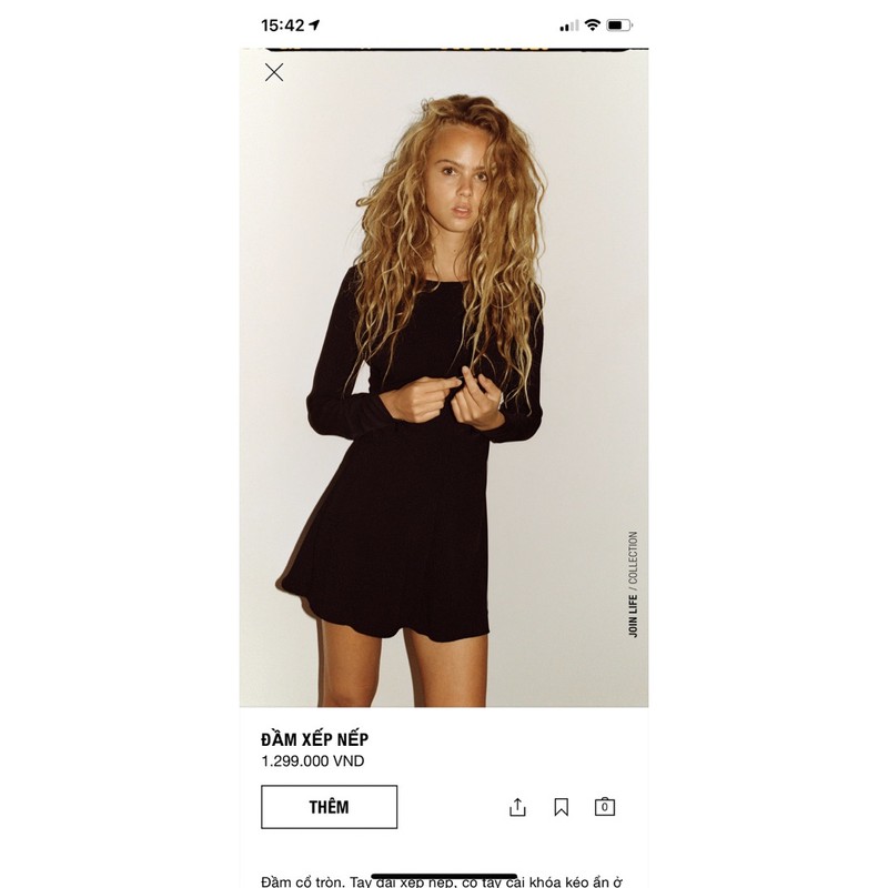 Váy zara auth
