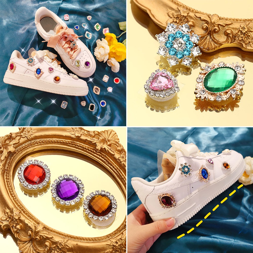 1 phụ kiện hạt kẹp trang trí giày sáng tạo