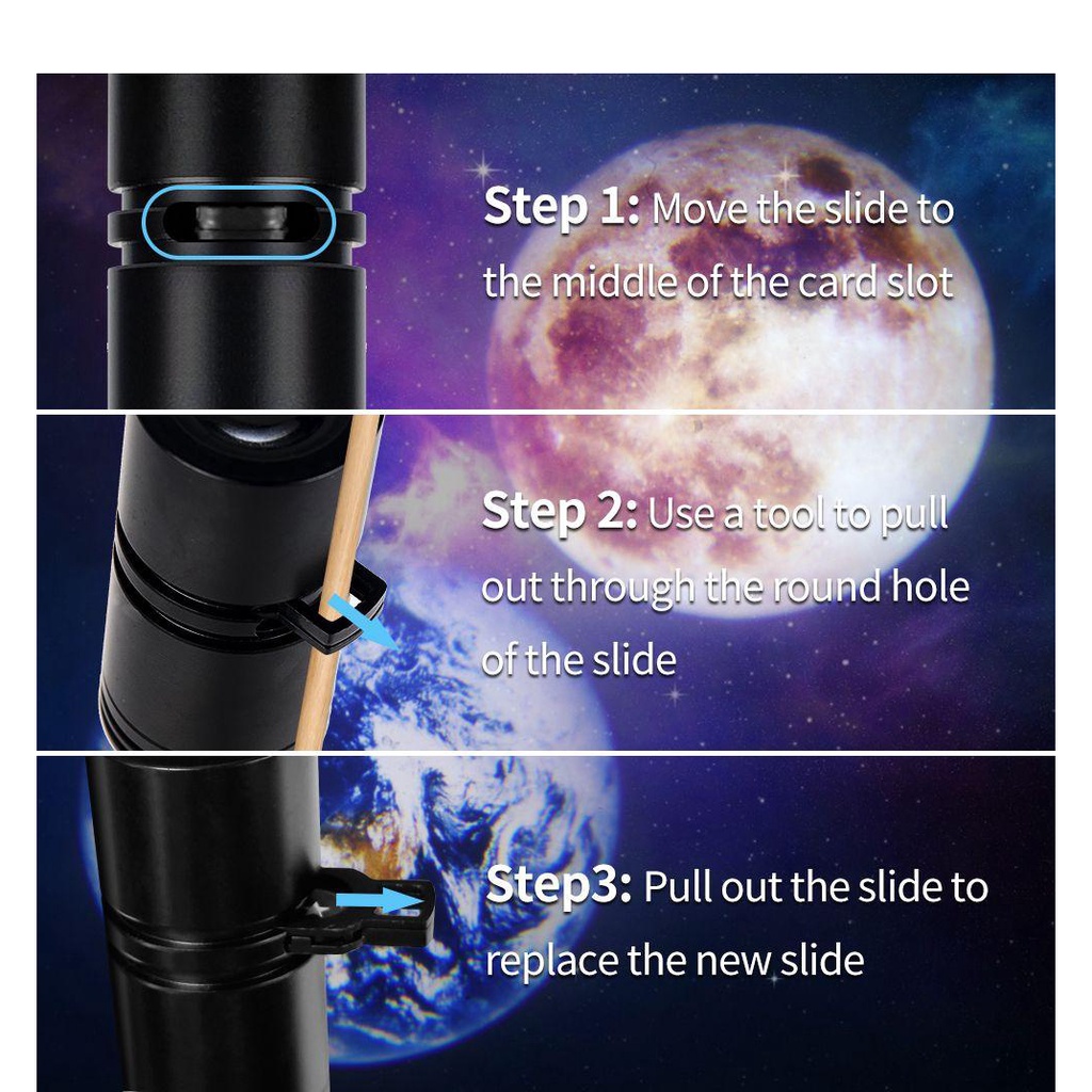 Đèn chiếu hành tinh 3D hình mặt trăng và trái đất, trang trí tường phòng ngủ lãng mạn DC1 DALOI STORE