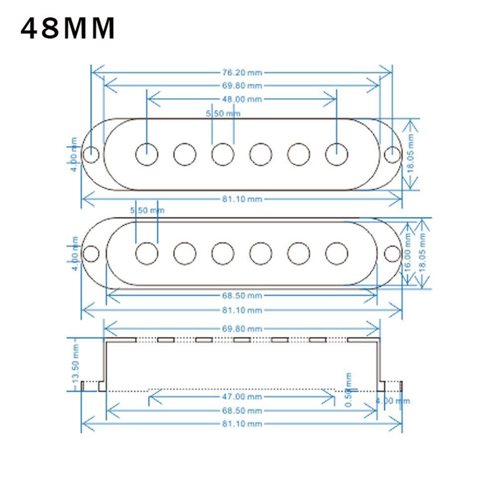 Bộ Vỏ Bảo Vệ Đầu Chuyển Đổi Pickup Cho Đàn Guitar