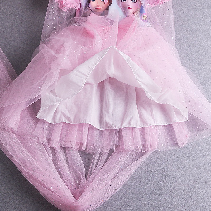 Đầm Công Chúa Aisha Ngắn Tay Thời Trang Mùa Hè Dành Cho Bé Gái