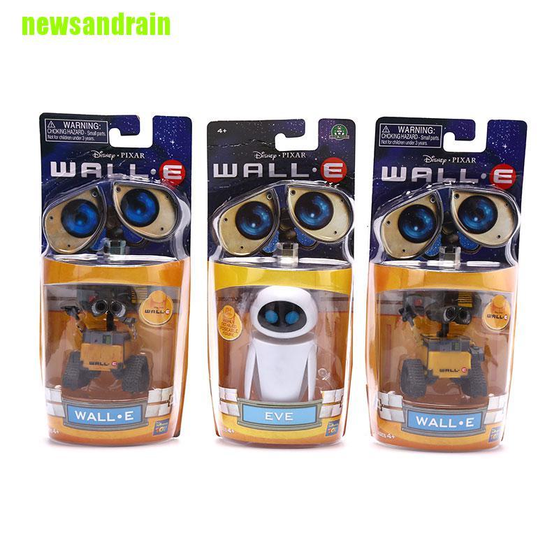 Mô Hình Đồ Chơi Nhân Vật Wall-E Robot Wall E & Eve Bằng Pvc