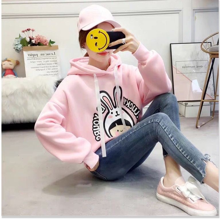 Áo hoodie nón vịt HHP thời trang phong cách cute siêu đáng yêu