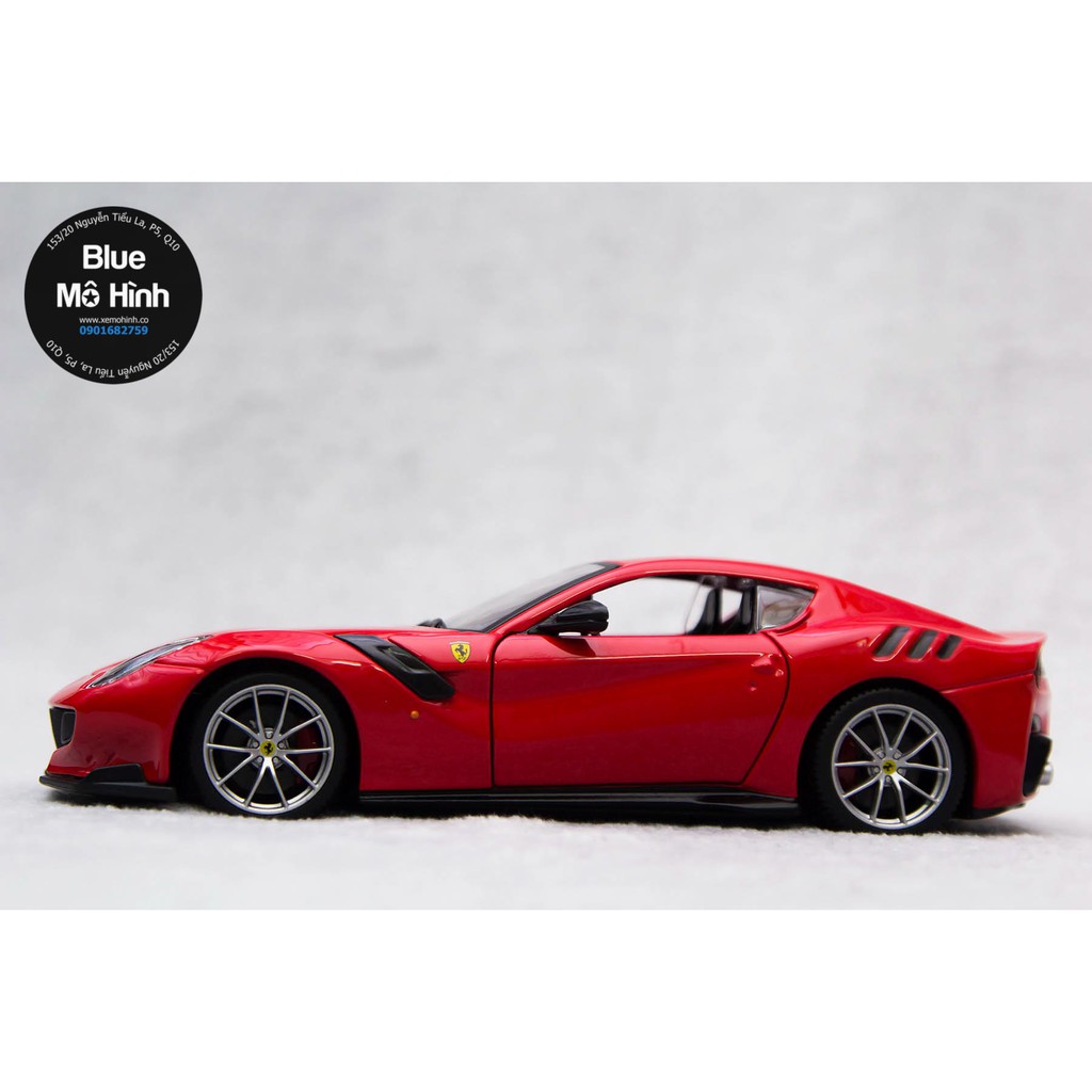 Blue mô hình | Xe mô hình Ferrari F12 TDF Bburago tỉ lệ 1:24