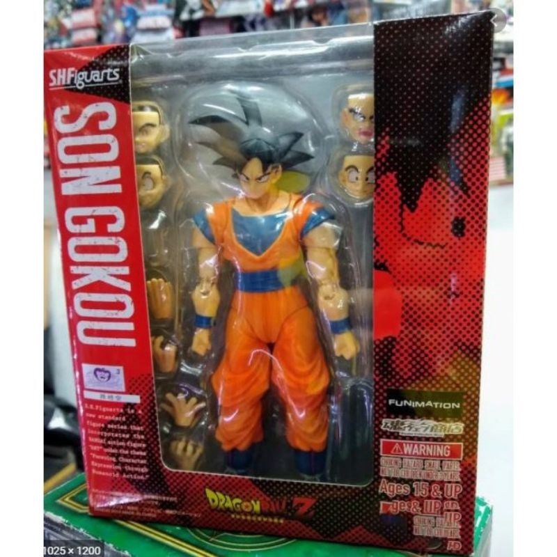 [Hàng có sẵn-Xả hàng tăng doanh số] Mô hình Songoku khớp - Mô hình Dragon Ball