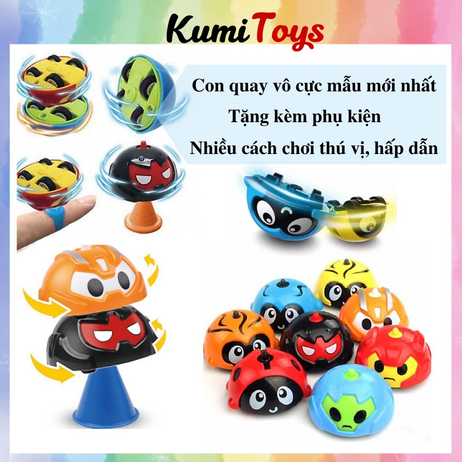 Đồ chơi trẻ em con quay Gyro - con quay vô cực hồi chuyển mẫu mới nhất Kumi toys