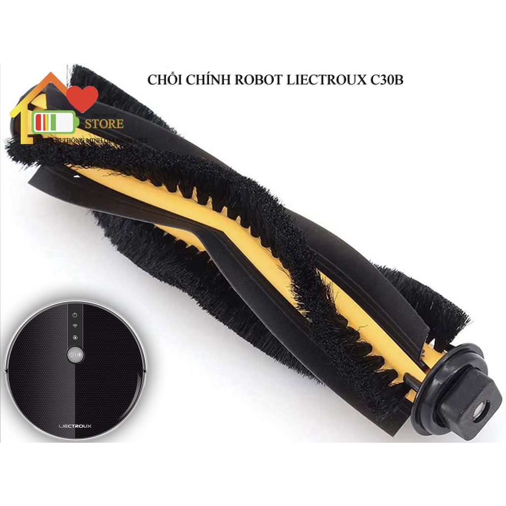 CHỔI CHÍNH THAY THẾ CHO ROBOT HÚT BỤI LIECTROUX C30B /PROSCENIC 800T 820S 830P/SHIMONO RS38B