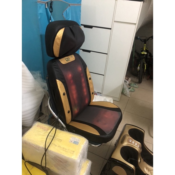 Đệm Massage Vai Gáy Lưng Hồng Ngoại Cao Cấp Nhật Bản- Giảm Đau Lưng Cổ Cột Sống