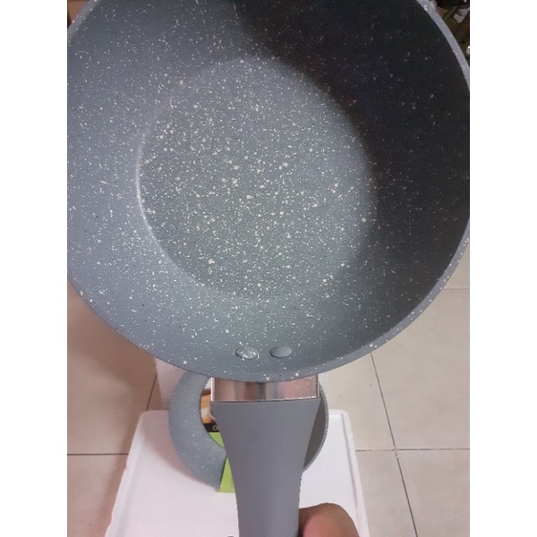 CHẢO SÂU VÂN ĐÁ ĐÁY TỪ GREENCOOK 20 Cm