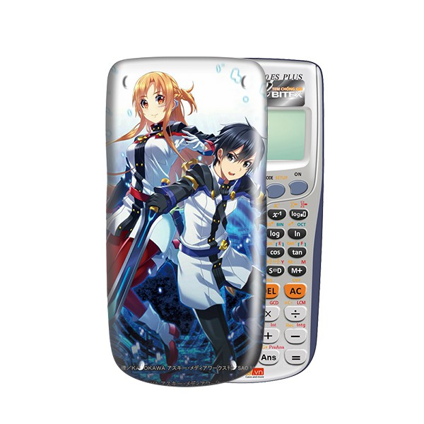 Ốp máy tính Casio/Nắp máy tính Casio nhân vật hoạt hình Sword Art Online 032