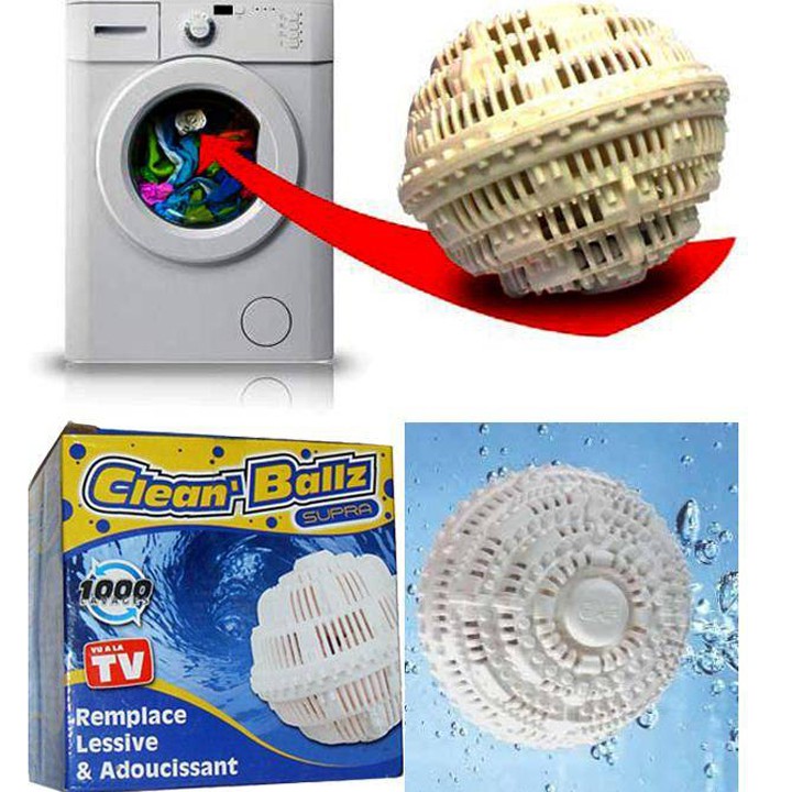 Combor O3 Bóng giặt sinh học công nghệ Nano Clean Ballz