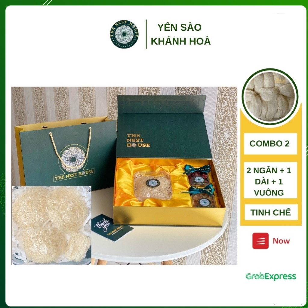 [Combo 2] Hộp quà tặng yến sào dành cho khách hàng đồng nghiệp