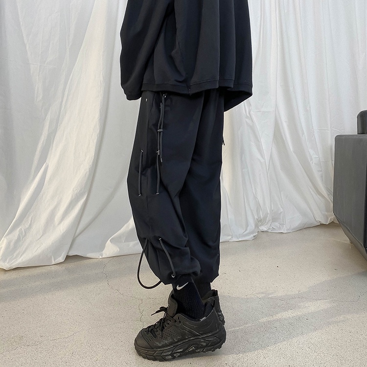 Quần ống rộng màu trơn thời trang cho nam