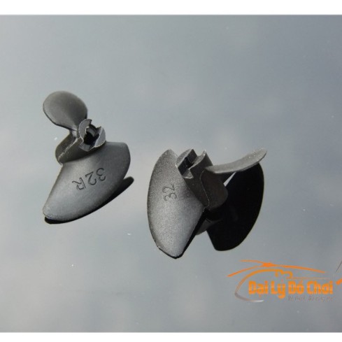 hanoitoy Cặp chân vịt 2 lá ngược nhau kích cỡ 3.17*32mm sử dụng trong chế tạo tàu điều khiển từ xa.