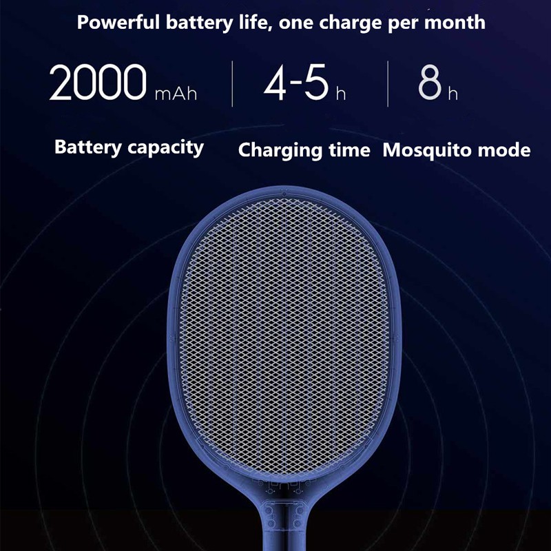 Vợt bắt muỗi Xiaomi Solove P1 P2 Bên cạnh đó vợt bắt muỗi P1 có thiết kế 3 lớp