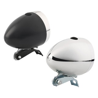 Đèn pha gắn phía trước xe đạp gồm 3 bóng đèn LED