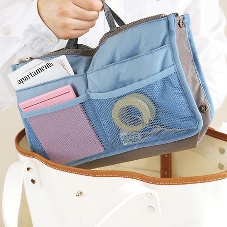 Túi Đựng Mỹ Phẩm Cầm Tay Bằng Nylon Kích Thước Lớn Giá Rẻ Cho Nữ HSU