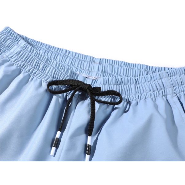 Quần Short Thể Thao Ống Rộng Phối Dây Rút Thời Trang Mùa Hè Hàng Mới Dành Cho Nam