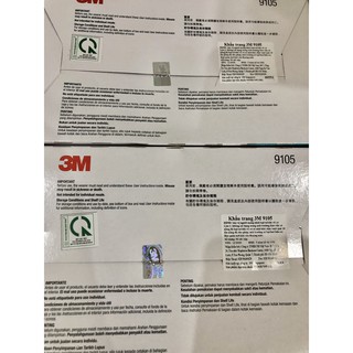 Khẩu trang N95 VFlex 3M 9105