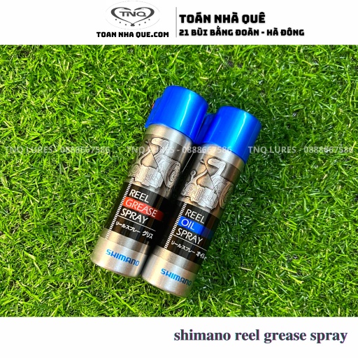 Bộ dầu mỡ Shimano bảo dưỡng &amp; vệ sinh máy câu TNQ LURES toán nhà quê