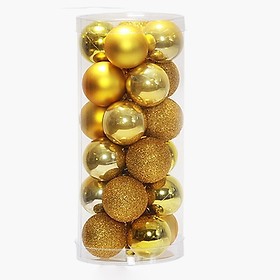 Combo 6 Quả Châu Trang Trí Noel Đường Kính 4 CM