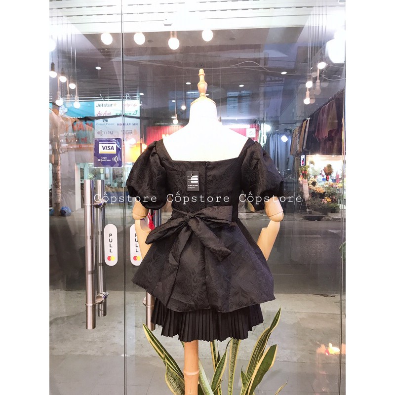 ÁO BABYDOLL CỘT NƠ LƯNG KRISTY DOLL TOP
