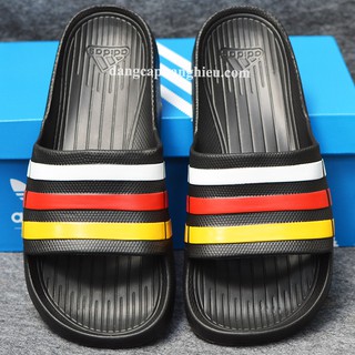 Dép Adidas Duramo chính hãng den trắng đỏ vàng