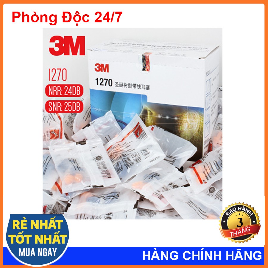 Nút Bịt Tai Chống Ồn 3M 1270