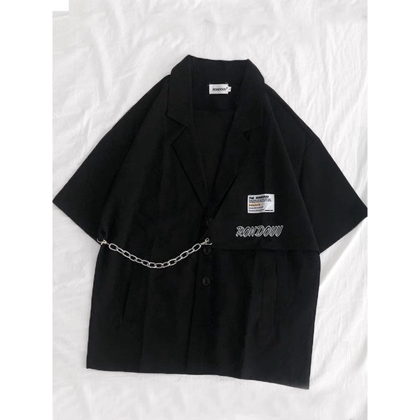 Áo BLAZER thêu phụ kiện dây chain | BigBuy360 - bigbuy360.vn