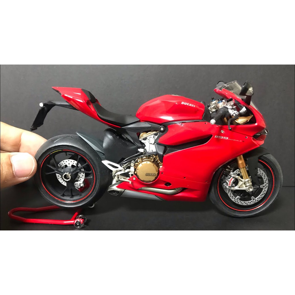 Mô Hình Lắp Ráp Tamiya Xe Mô Tô Ducati Chính hãng Nhật Bản Tỉ lệ 1/12 Moto Bike