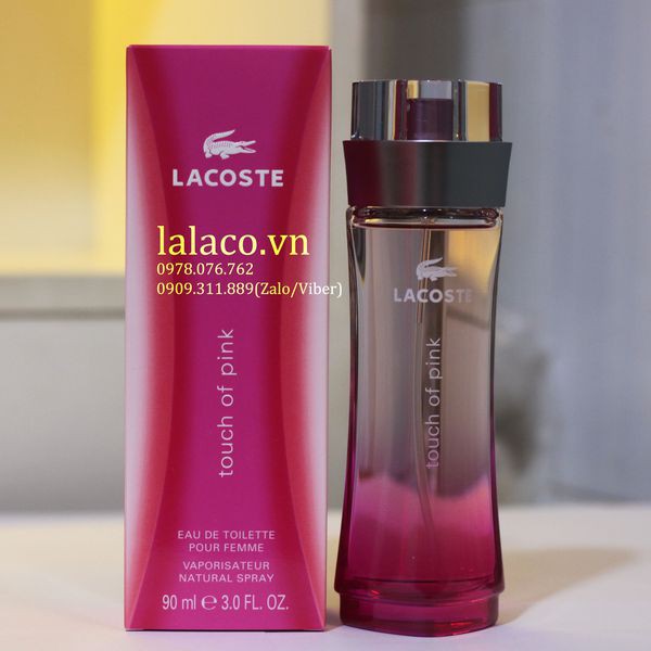 NƯỚC HOA LACOSTE TOUCH OF PINK 90ML CHÍNH HÃNG - 6649