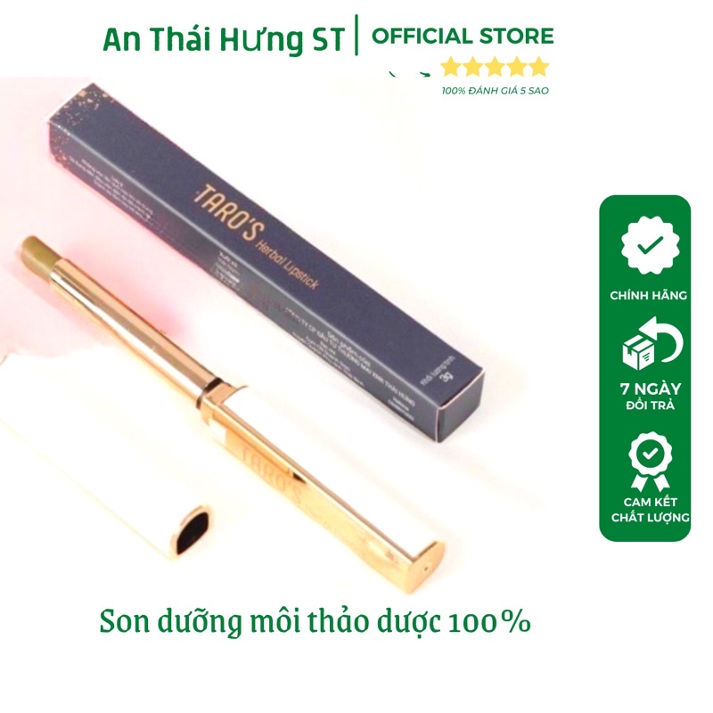 Son dưỡng môi không chì Taro’s - an toàn từ thảo dược thiên nhiên