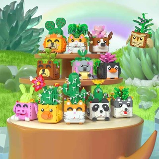 Đồ Chơi Lắp Ráp Cây Sa Mạc Dễ Thương Cho Bé Gái