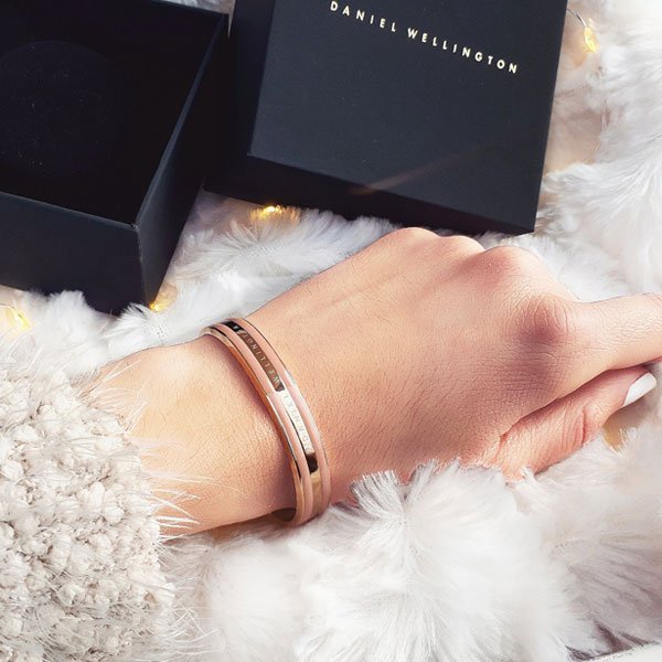 Vòng tay Daniel Wellington EMALIE BRACELET DUSTY ROSE - DW chính Hãng