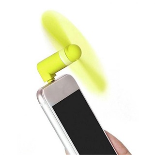 Quạt 2 cánh cắm điện thoai chân Type C-Micro USB-iphone