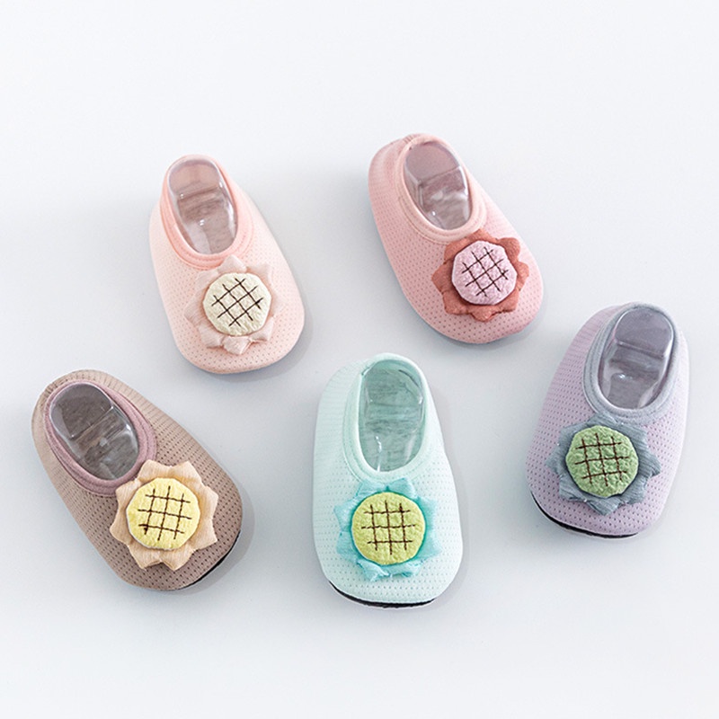 Giày Công Chúa Đính Hoa Thời Trang Cho Bé Gái Tập Đi giày bé gái giày cho bé gái giày búp bê bé gái