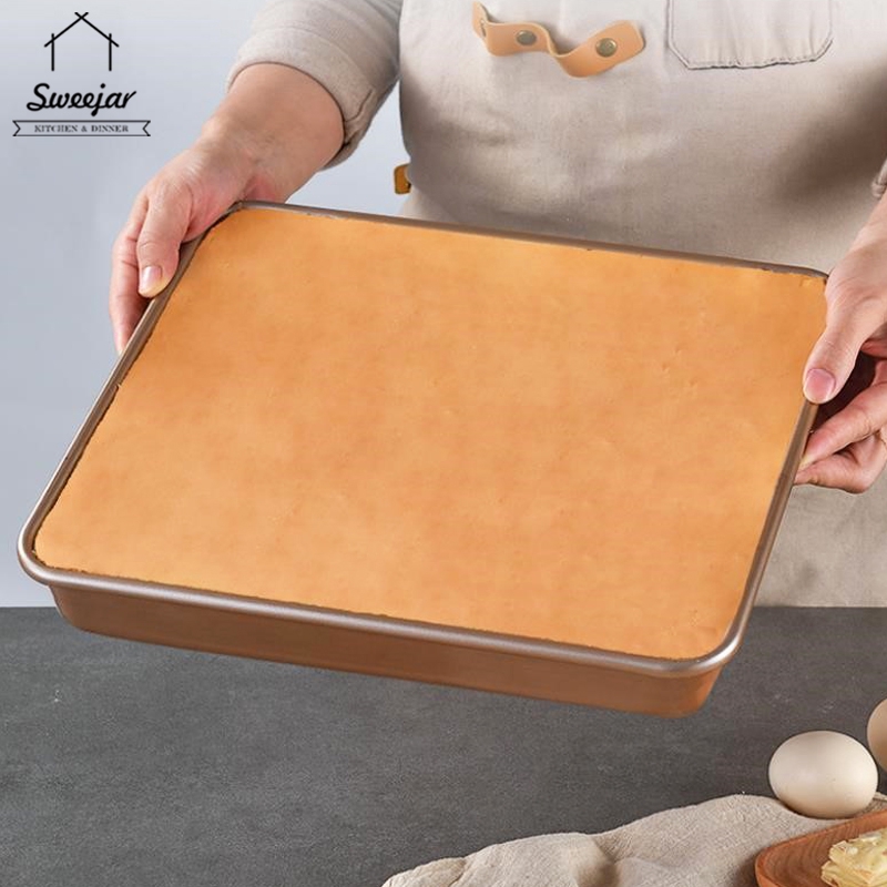 Khuôn nướng bánh mì SWEEJAR hình chữ nhật bằng thép carbon chống dính