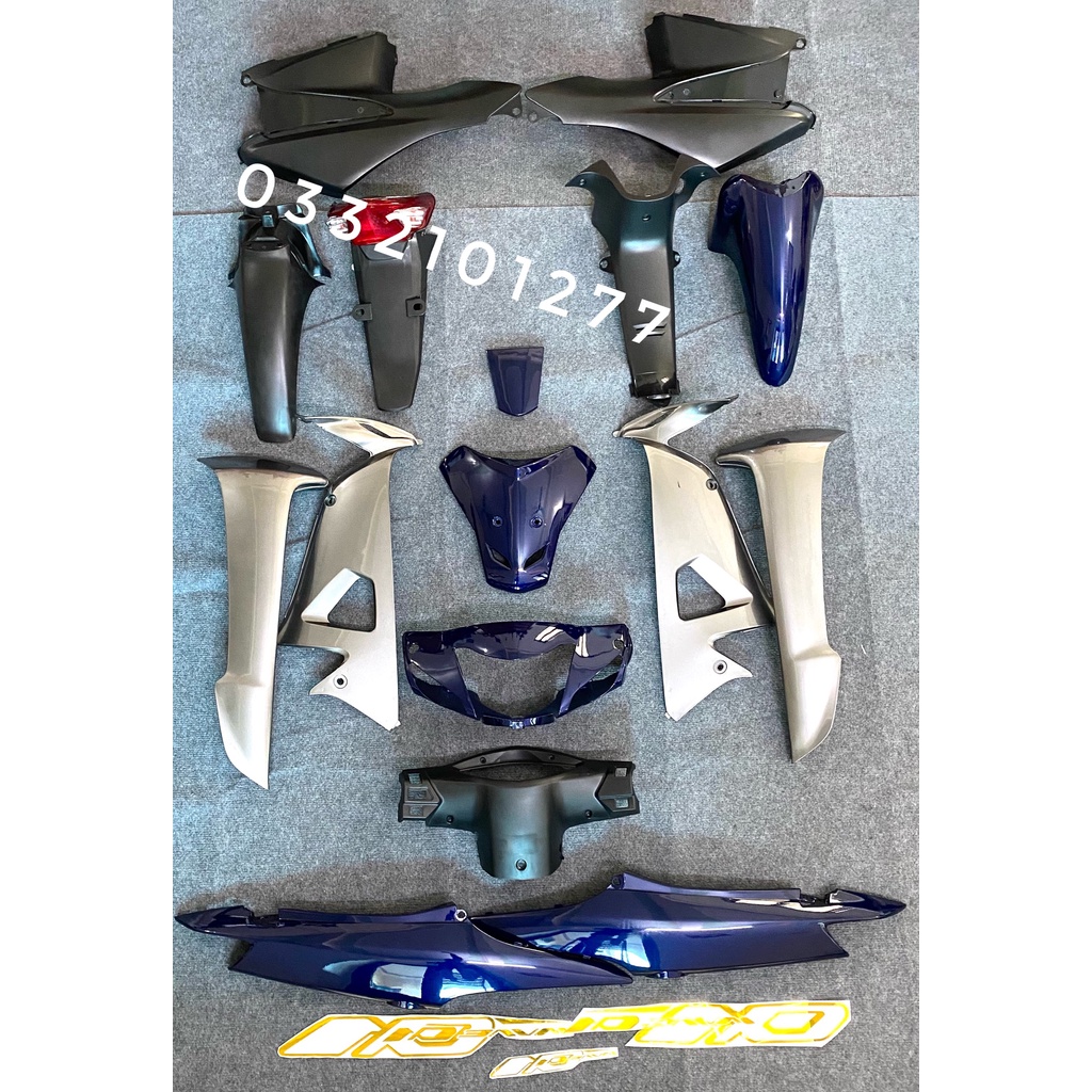 Dàn Áo - Bộ Vỏ Nhựa Wave Alpha 100 - Wave 50cc - Wave Rs