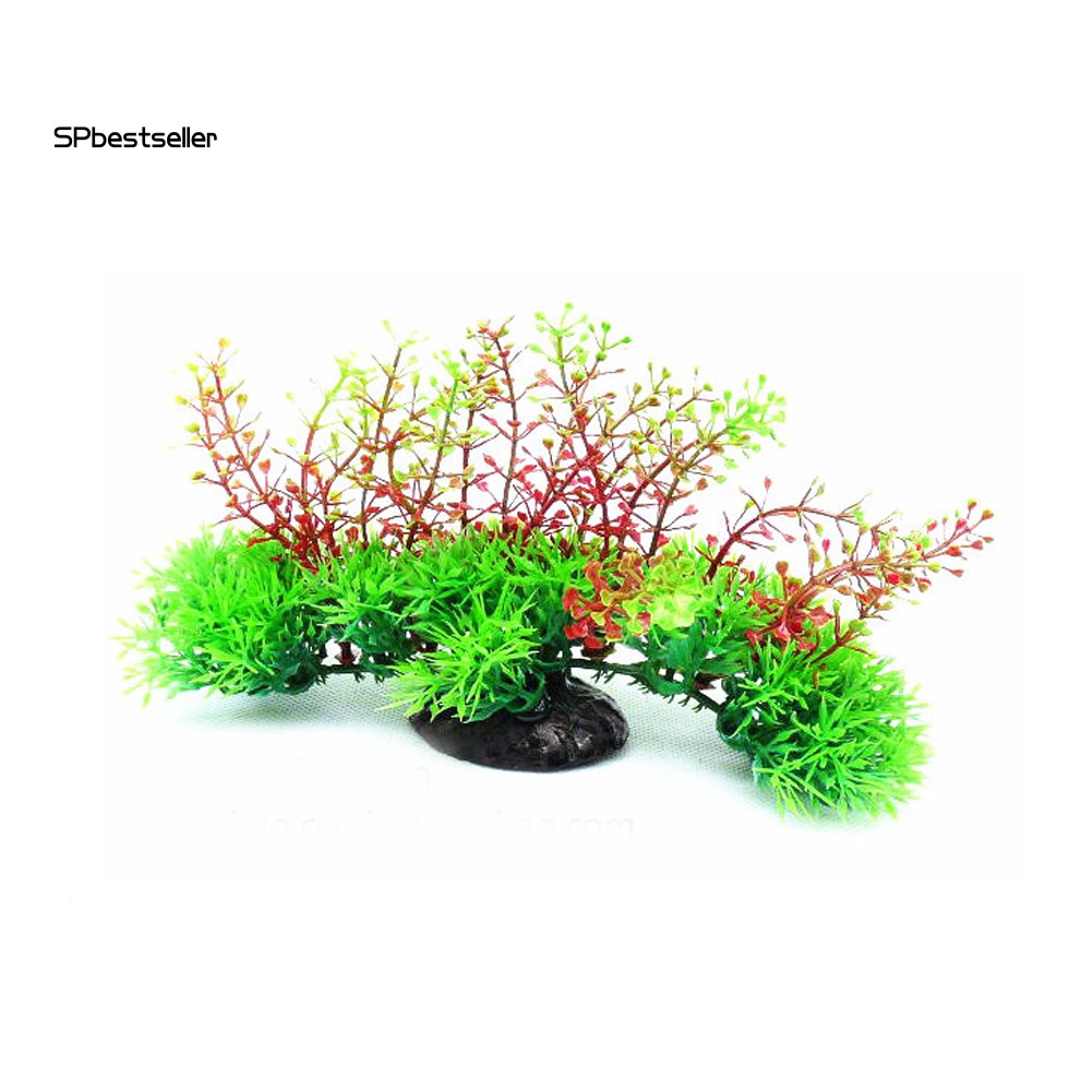 Cây lá sen nhân tạo dành cho trang trí bể cá