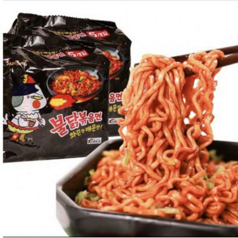 1 GÓI MÌ CAY KHÔ SAMYANG HÀN QUỐC 140g | BigBuy360 - bigbuy360.vn