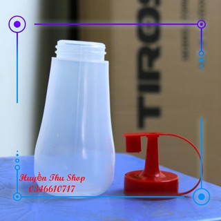 Combo 5 lọ đựng sốt, tương ớt cỡ lớn