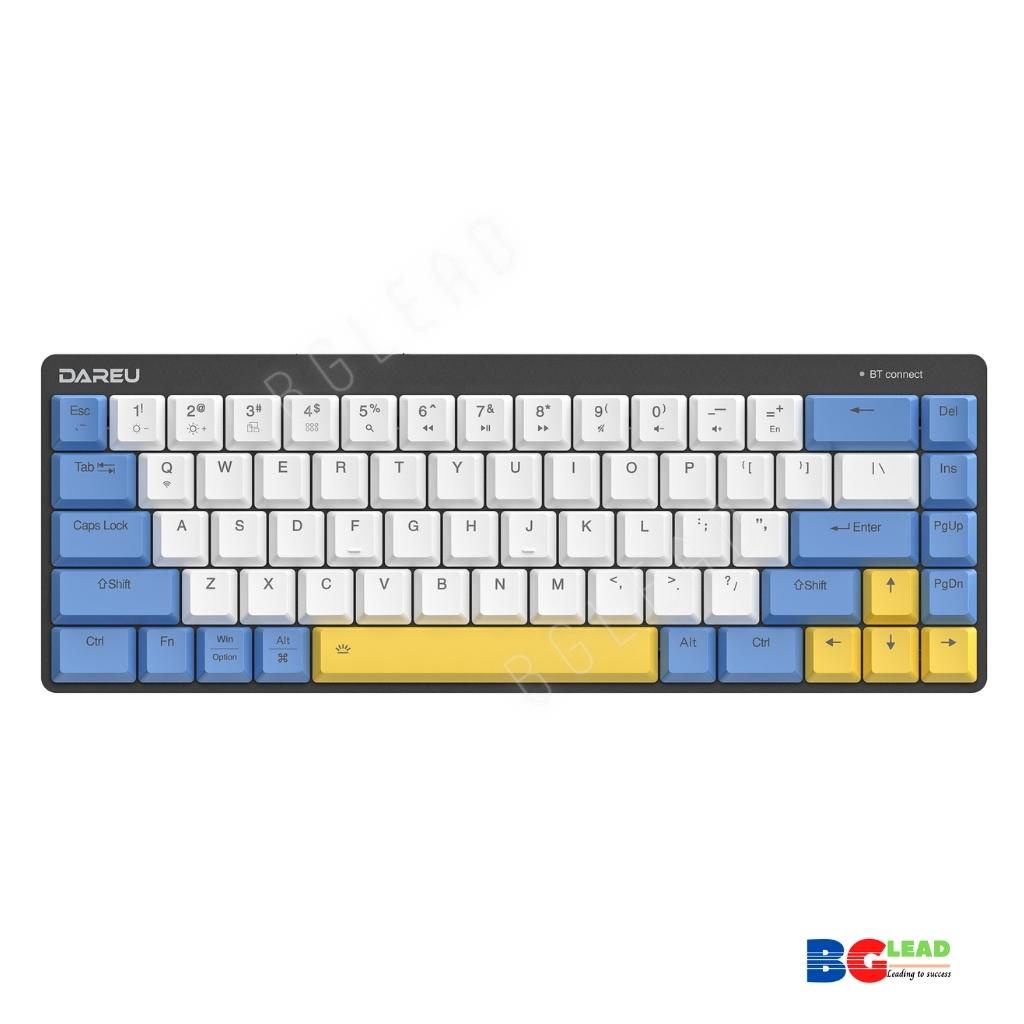 Bàn phím cơ không dây DAREU EK871 | EK868 | EK861 (PBT, Blue/ Brown/ Red D-KAILH switch)
