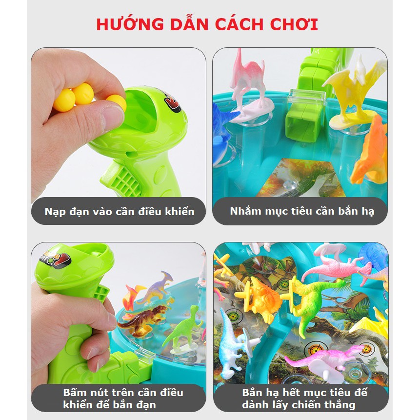 Đồ chơi khủng long đại chiến. Đồ chơi trẻ em giải trí tương tác hấp dẫn cho bé trai, bé gái