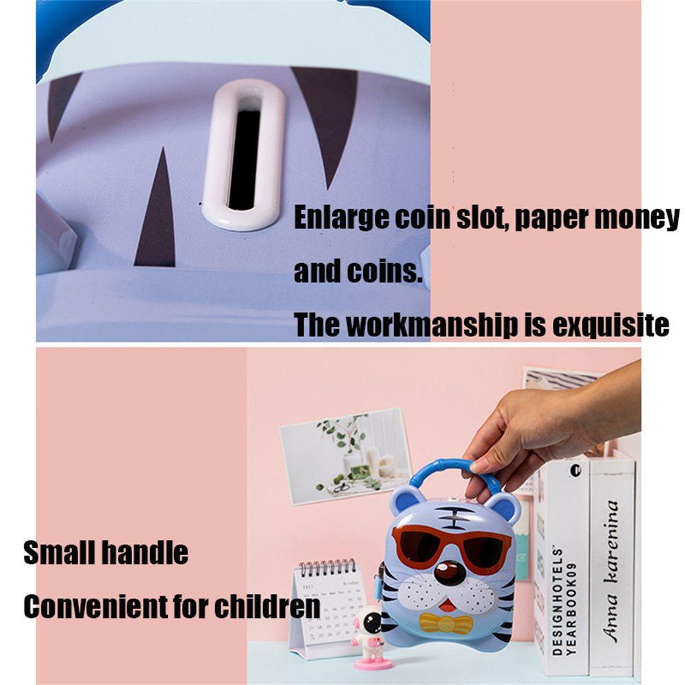 Hộp Đựng Tiền Tiết Kiệm Hình Chú Hổ Năm Mới Dễ Thương Cho Bé