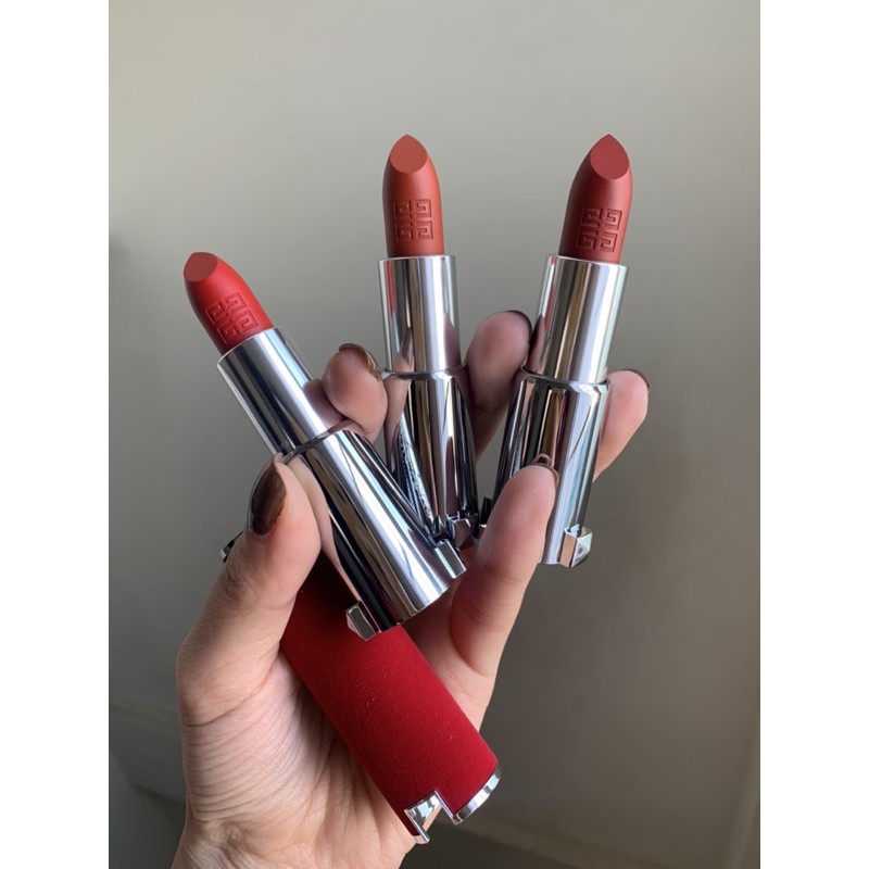 Son Givenchy màu 35 36 37 Fullsize Fullbox Vỏ Nhung Đỏ | BigBuy360 - bigbuy360.vn