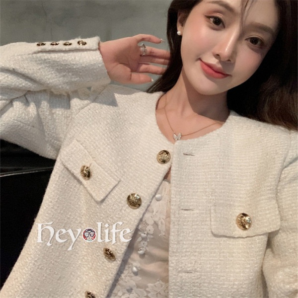 Áo khoác tweed Hàn Quốc 8006