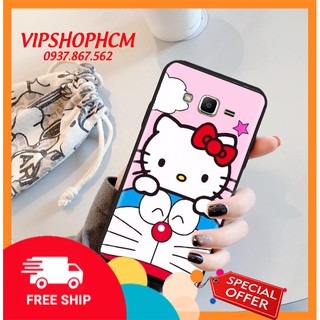 Ốp lưng SamSung J6 2018/ J6 Plus 2018/ J7/ J7 2016/ J7 Pro Hình Doremon Dễ Thương - viền TPU dẻo